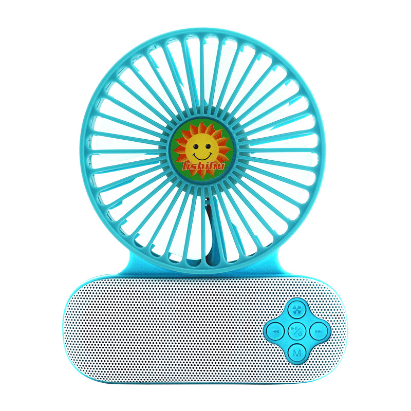 καλοκαιρινή ψύξη μίνι ανεμιστήρα ομιλητής bluetooth με ηχείο / μπαταρία